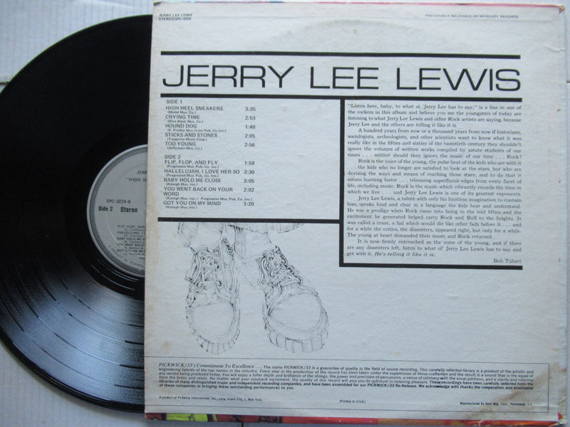 Jerry Lee Lewis | High Heel Sneakers (USA VG+)
