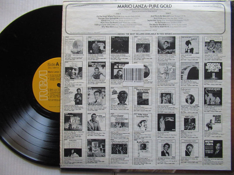 Mario Lanza | Pure Gold (USA VG+)