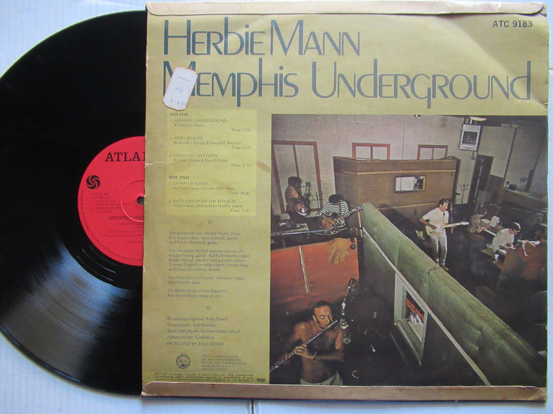 Herbie Mann Memphis | Underground (RSA VG)