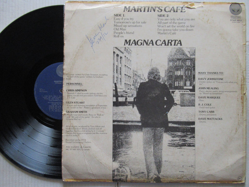 Magna Carta | Martin's Cafe (RSA VG)