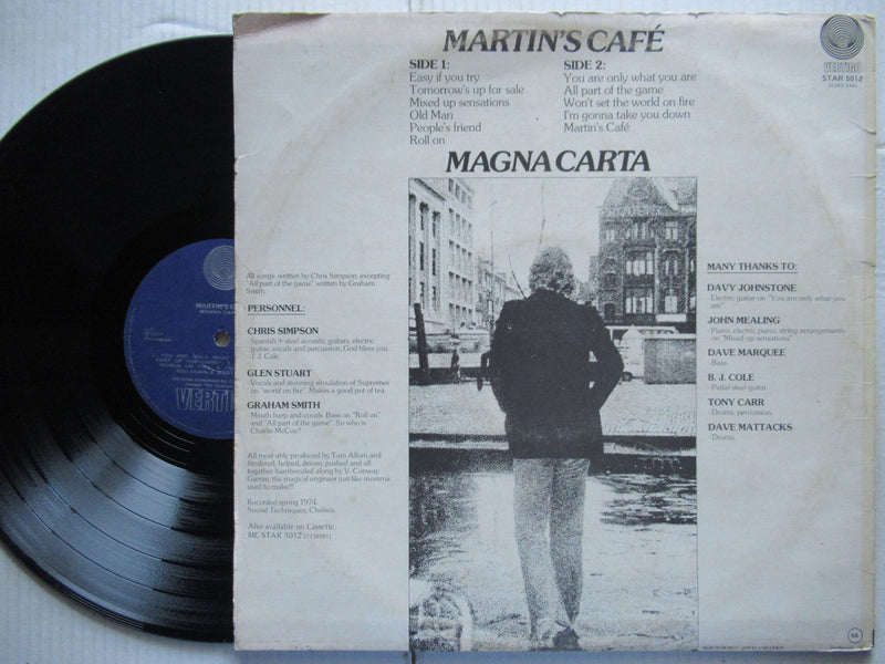 Magna Carta | Martin's Cafe (RSA VG)