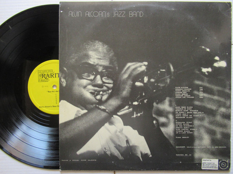 Alvin Alcorn's Jazz Band | Now He's The King (UK VG+)