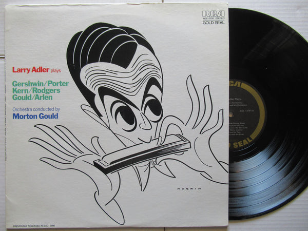 Larry Adler Orchestra Conducted By Morton Gould – Larry Adler Plays Gershwin/Porter/Kern/Rodgers/Gould/Arlen (USA VG+)