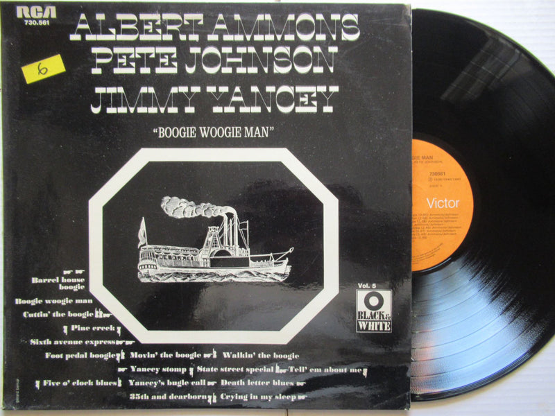 Albert Ammons Pete Johnson Jimmy Yancey | Boogie Woogie Man (RSA VG+)