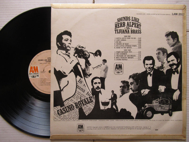Herb Alpert & The Tijuana Brass | Sounds Like... (RSA VG+)