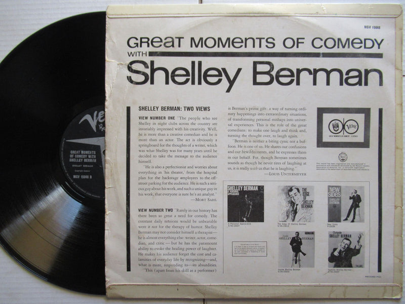 Shelley Berman – Great Moments Of Comedy With Shelley Berman (RSA VG-)